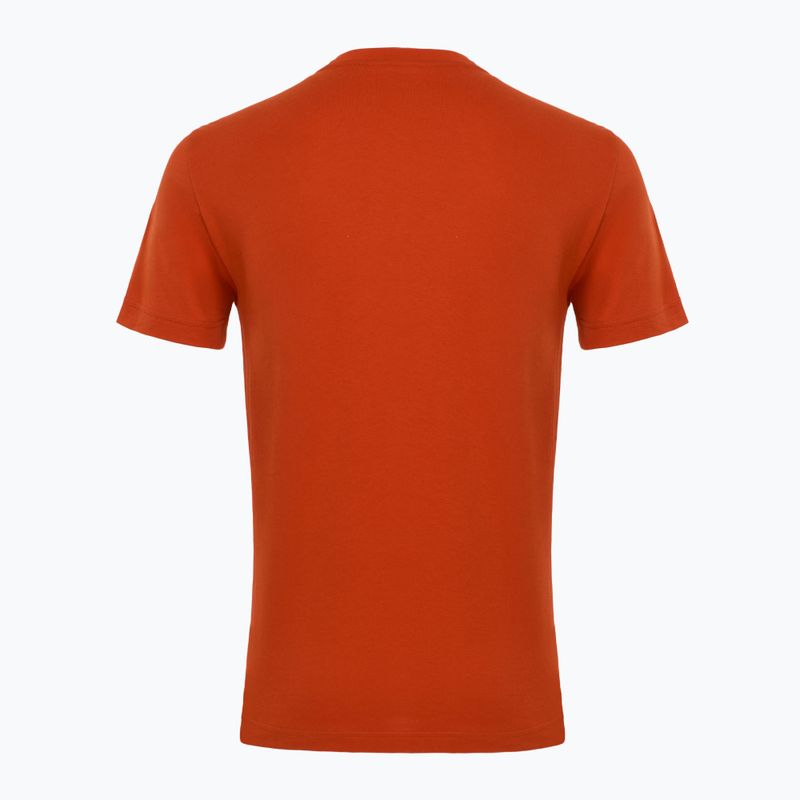 T-shirt da uomo EA7 Emporio Armani Visibility Cotton Crew al tè rooibos 2
