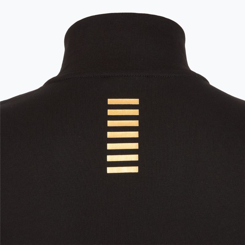 Uomo EA7 Emporio Armani Train Core Identity Tuta FZ nero/oro 8