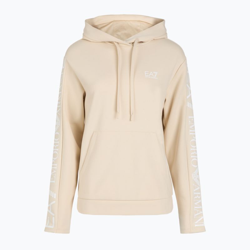 Tuta donna EA7 Emporio Armani Train HO latte di mandorla 3