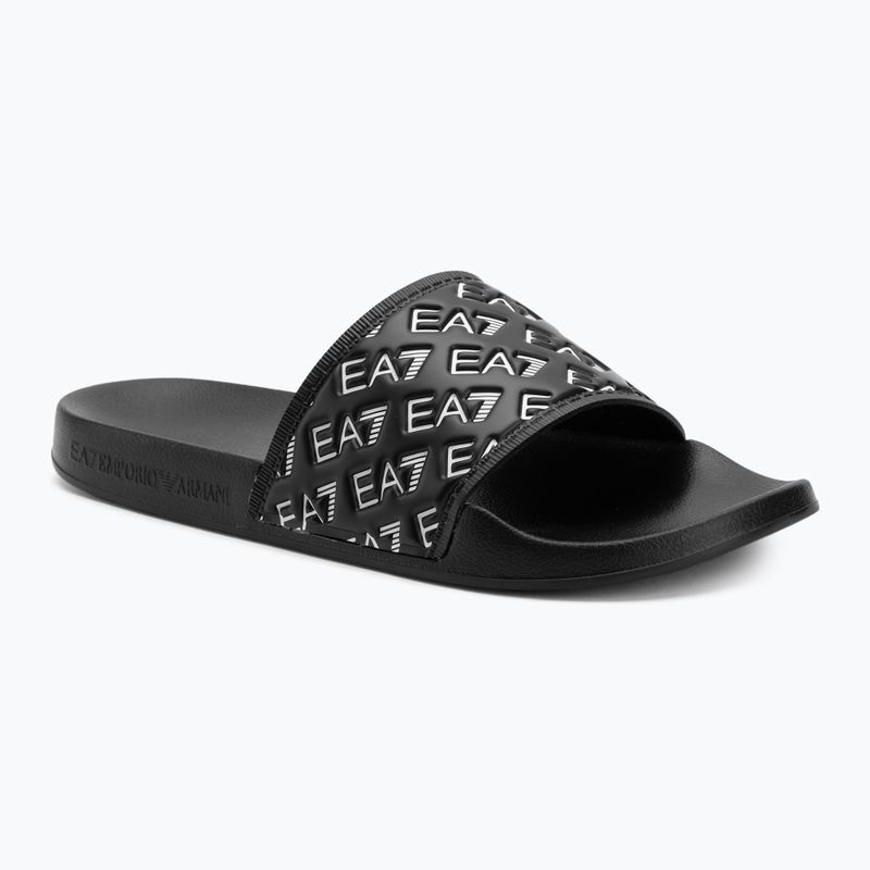 EA7 Emporio Armani Water Sports All Over infradito nero/bianco completo