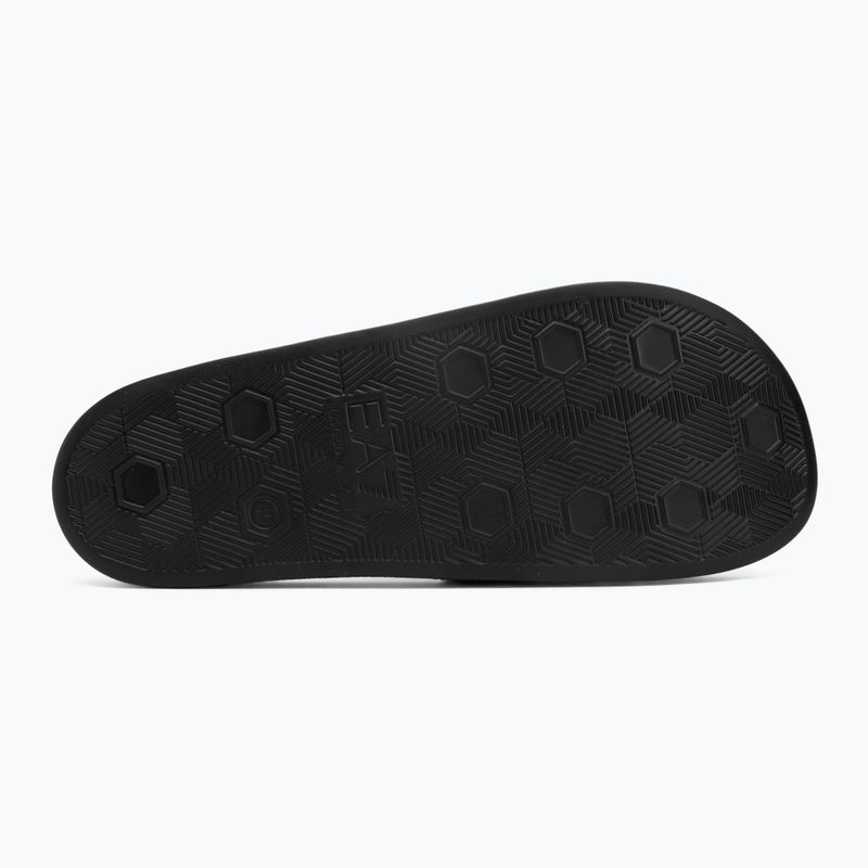 EA7 Emporio Armani Water Sports All Over infradito nero/bianco completo 4