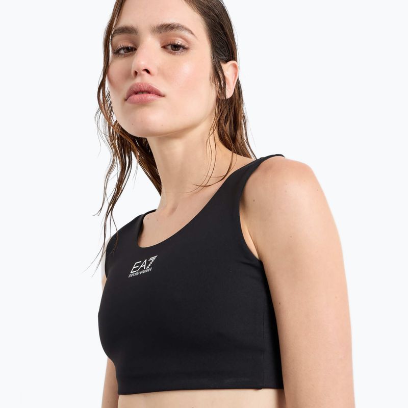 EA7 Reggiseno di bellezza Emporio Armani Vigor 7 Light nero 3