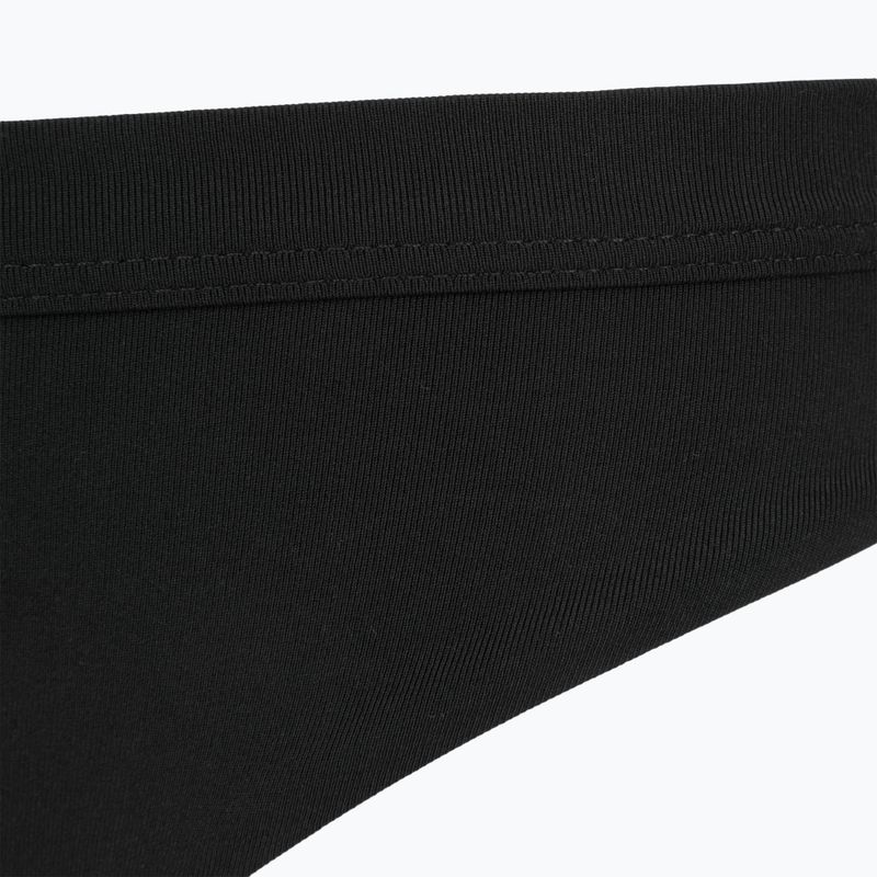 Costume da bagno a due pezzi da donna EA7 Emporio Armani Maxi Logo Bikini Top nero 9