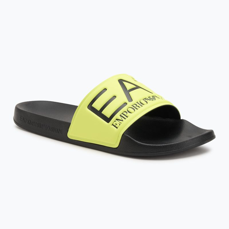 EA7 Emporio Armani Water Sports Visibilità giallo fluo / nero infradito