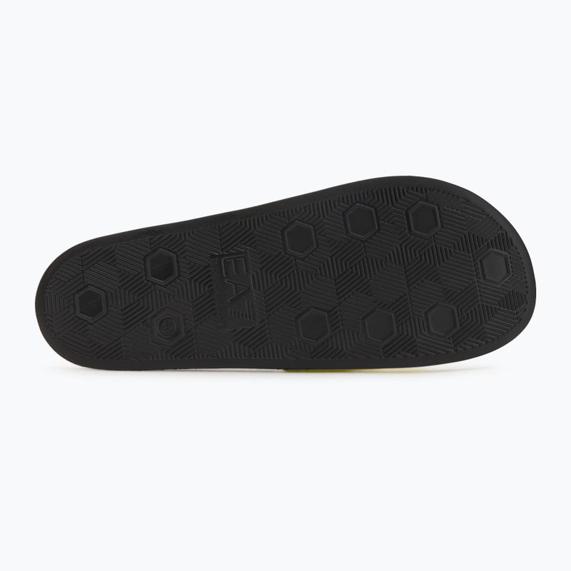 EA7 Emporio Armani Water Sports Visibilità giallo fluo / nero infradito 4