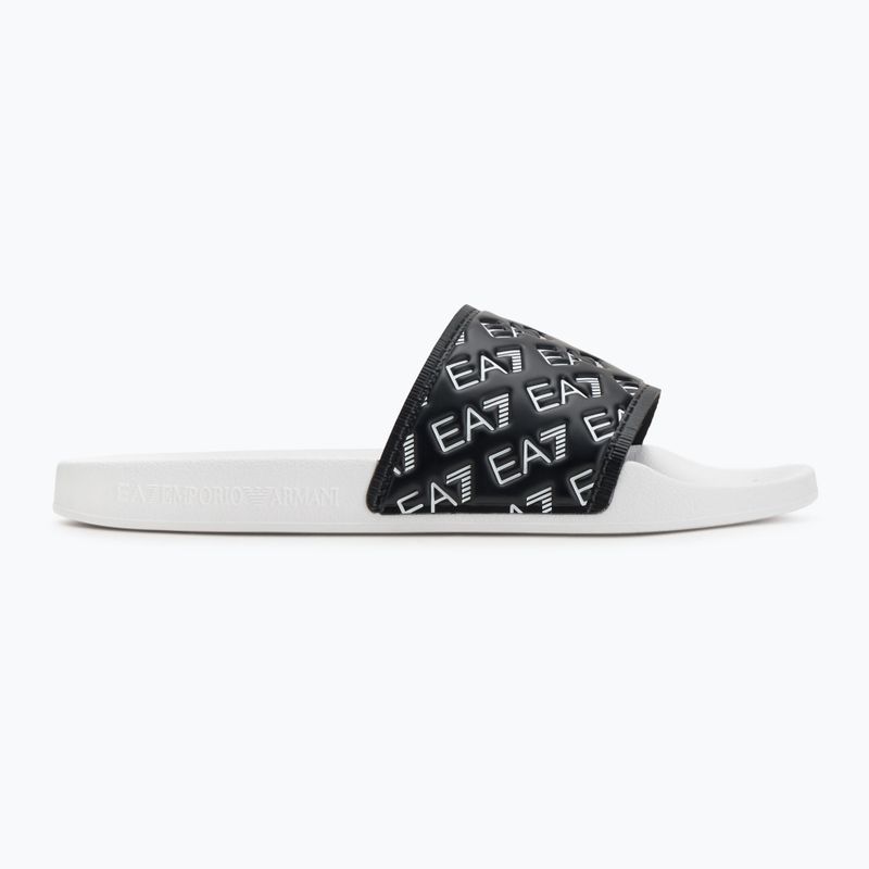 EA7 Emporio Armani Water Sports All Over nero / bianco infradito 2