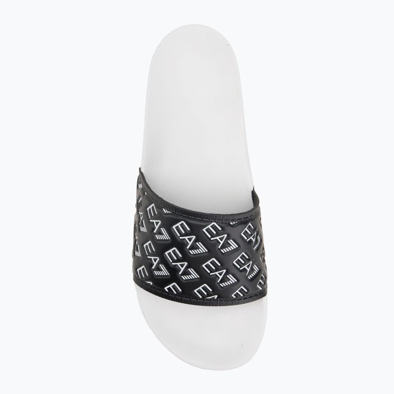 EA7 Emporio Armani Water Sports All Over nero / bianco infradito 5