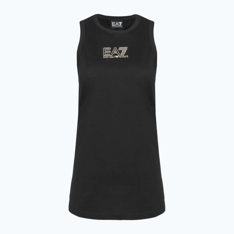 Canotta donna EA7 Emporio Armani Train Visibility nero/oro