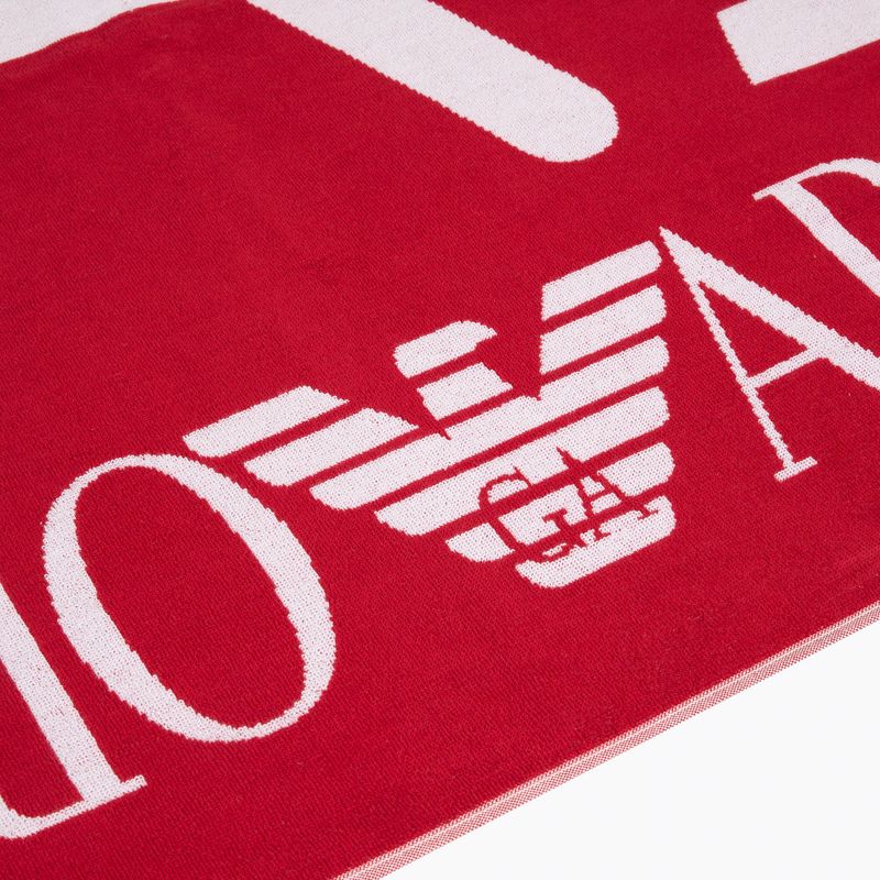EA7 Emporio Armani Asciugamano Visibility rosso equestre 2