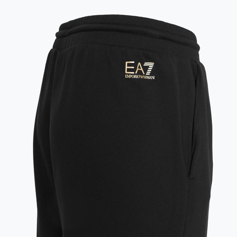 Tuta donna EA7 Emporio Armani Train Visibility HO CH FZ nero/oro 8