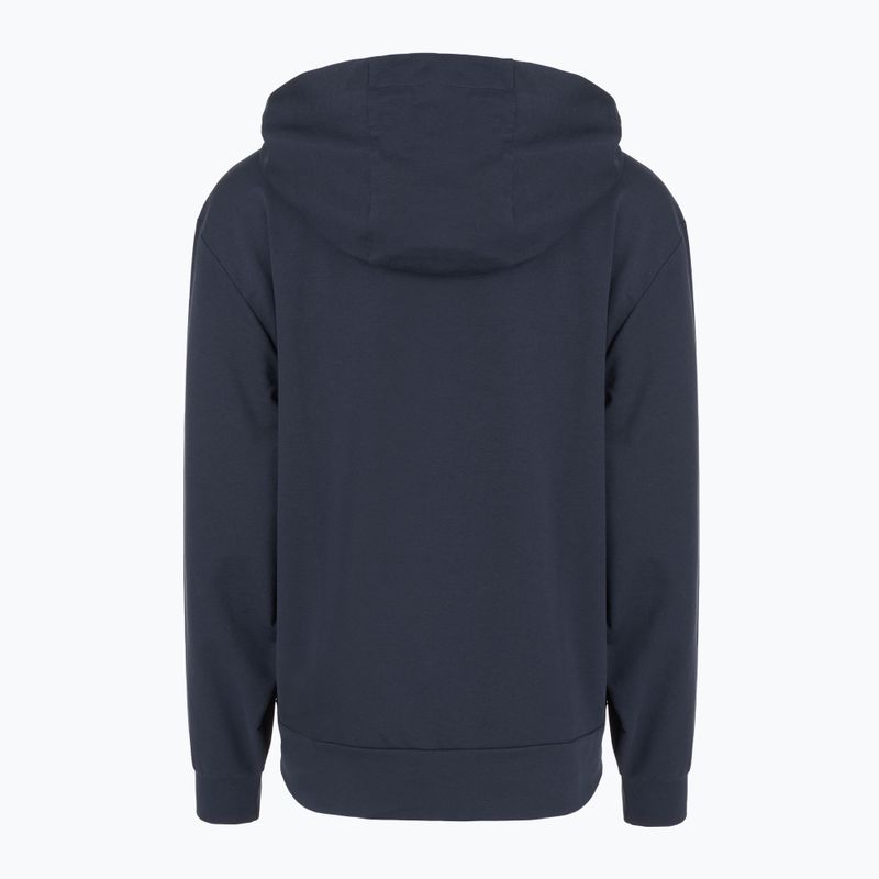 Tuta donna EA7 Emporio Armani Train HO 1/4 Zip armani blu 4