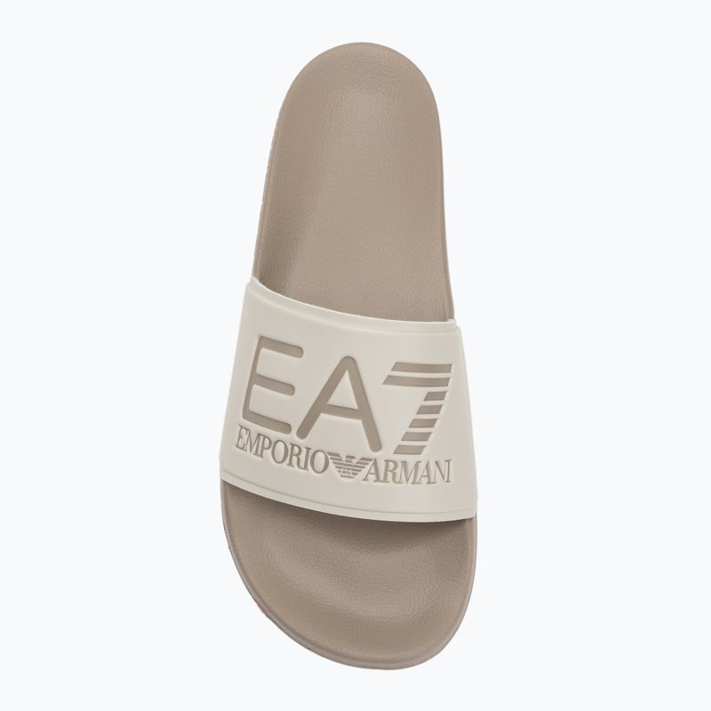 EA7 Emporio Armani Water Sports Visibility infradito pavé / betulla argento 5