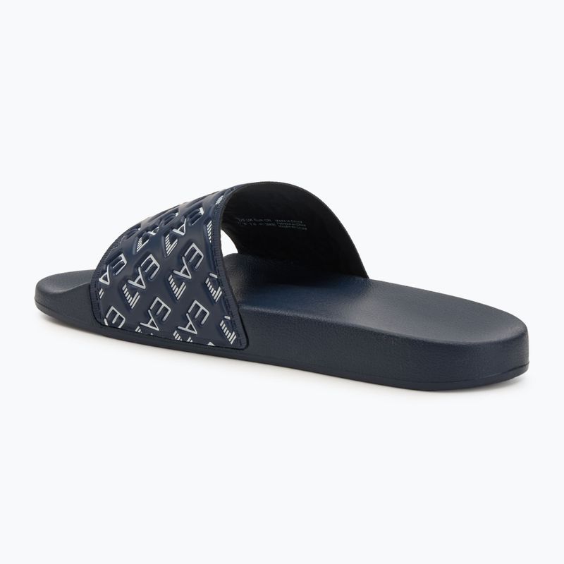 EA7 Emporio ArmaniWater Sports All Over navy / infradito bianche 3