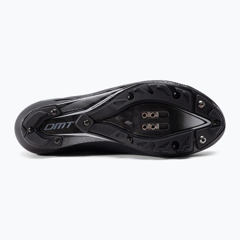 Scarpe da ciclismo MTB da uomo DMT KM3 nero/nero 4