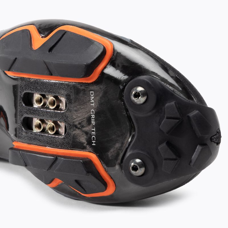 Scarpe da ciclismo MTB da uomo DMT KM1 nero/grigio 7