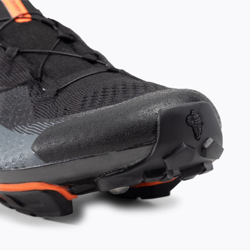Scarpe da ciclismo MTB da uomo DMT KM1 nero/grigio 8