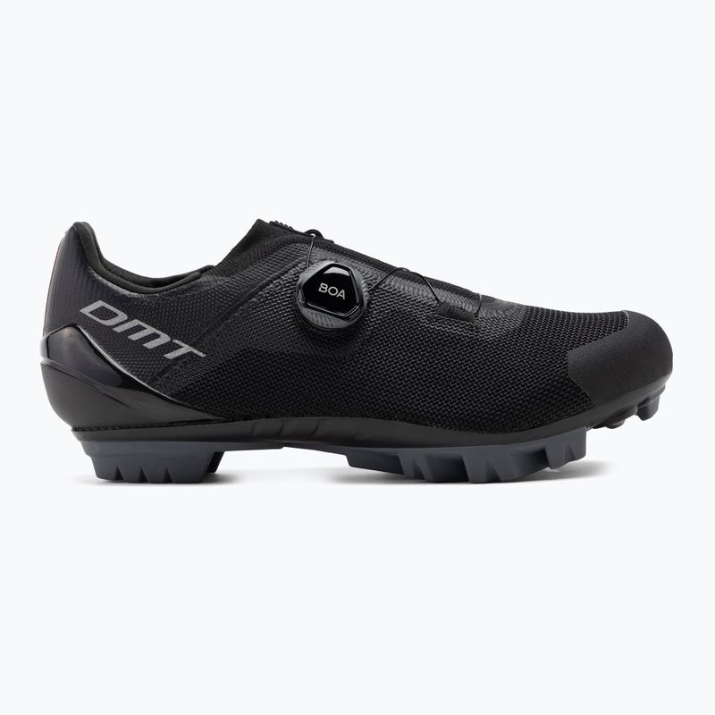 Scarpe da ciclismo MTB da uomo DMT KM4 nero/nero 2