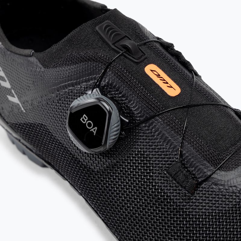 Scarpe da ciclismo MTB da uomo DMT KM4 nero/nero 9