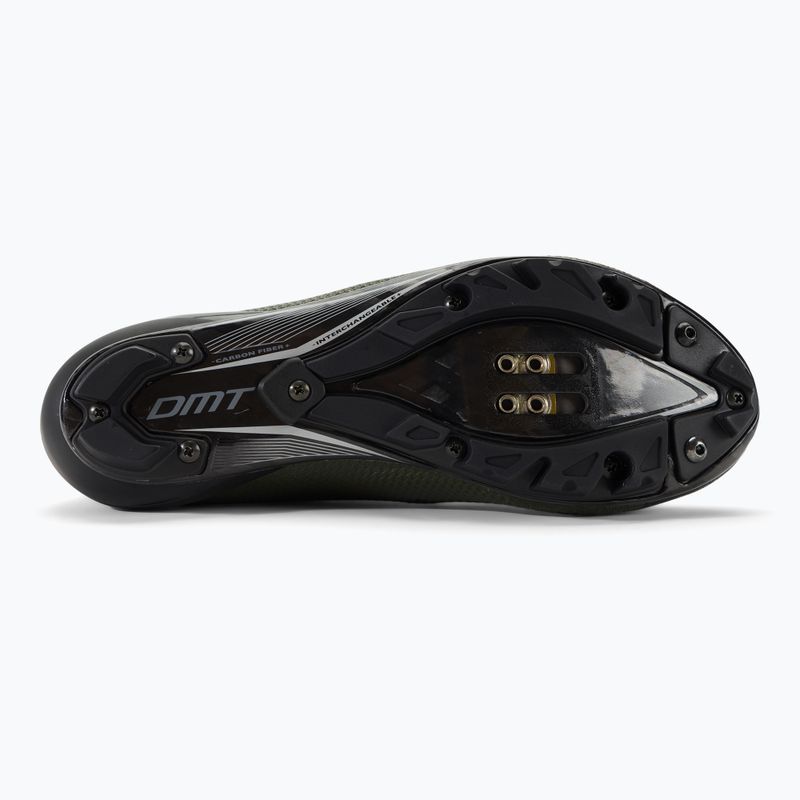 Scarpe da ciclismo MTB da uomo DMT KM3 verde/nero 5