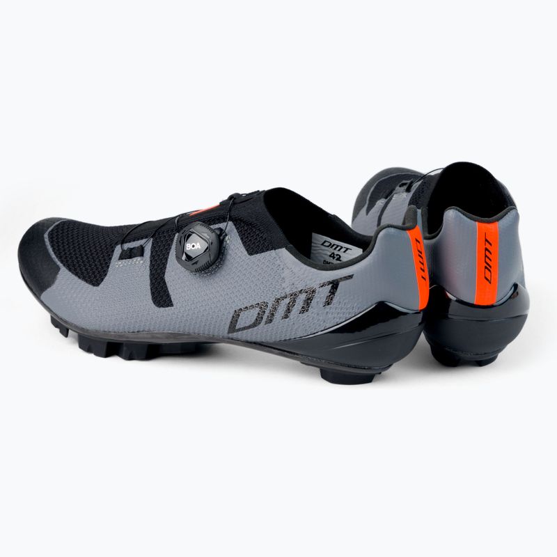 Scarpe MTB da uomo DMT KM3 grigio/nero 3