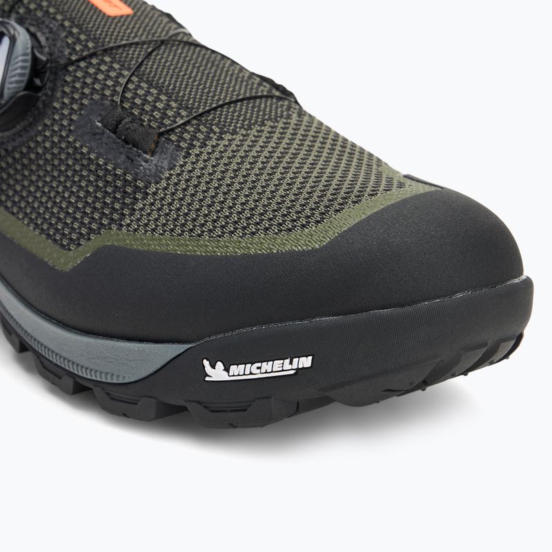 Scarpe da ciclismo MTB da uomo DMT TK10 verde/nero 7