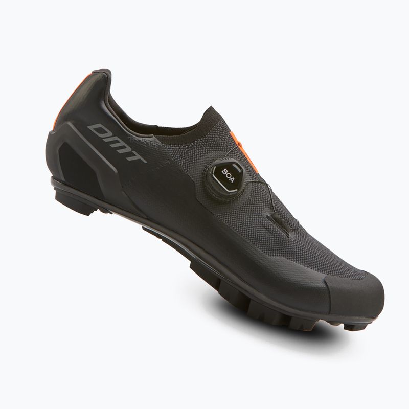 Scarpe da ciclismo MTB da uomo DMT KM30 nero/nero 10