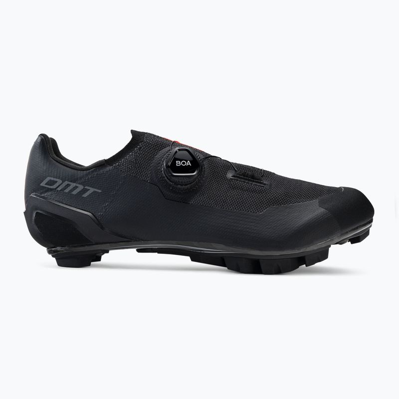 Scarpe da ciclismo MTB da uomo DMT KM30 nero/nero 2