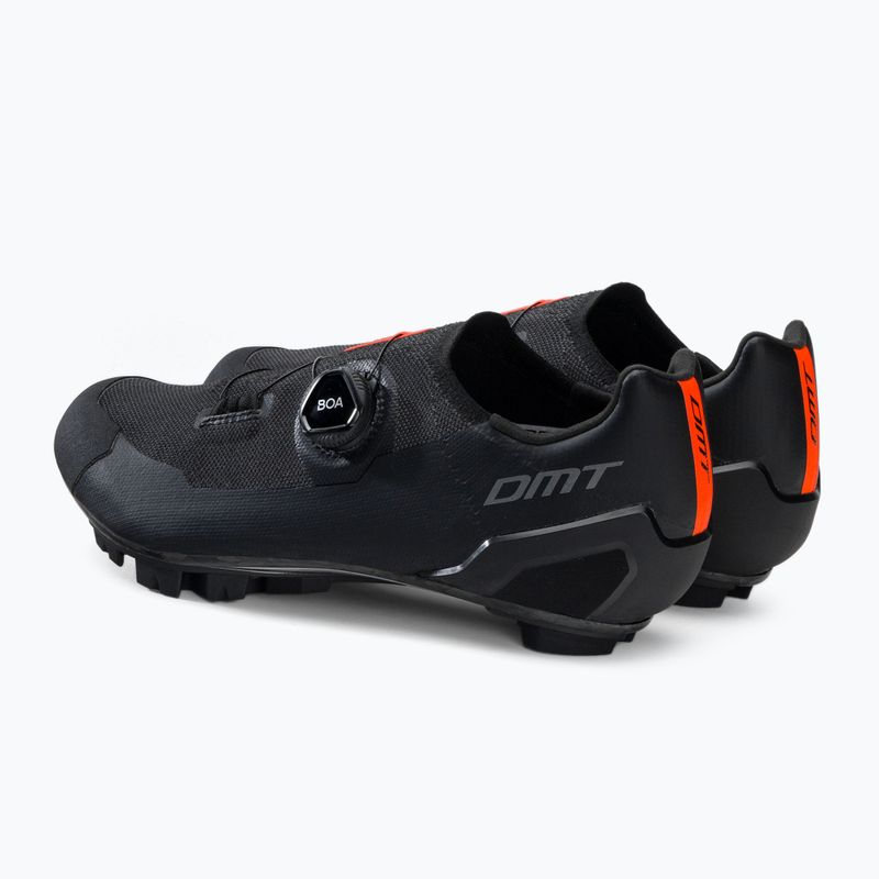 Scarpe da ciclismo MTB da uomo DMT KM30 nero/nero 3