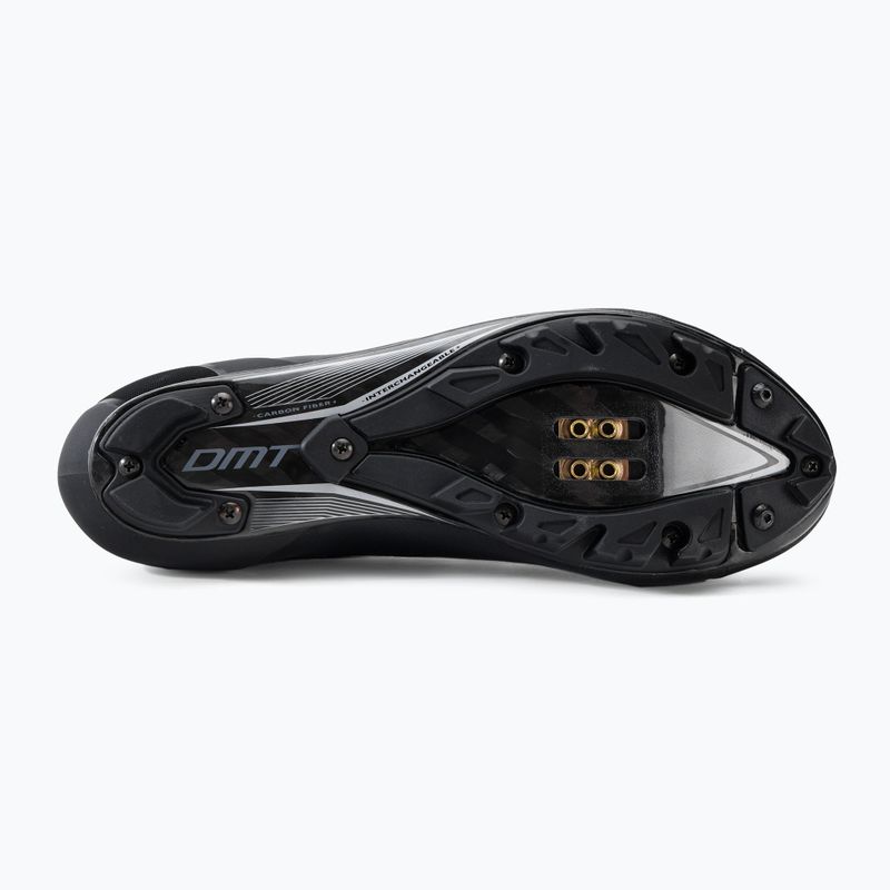 Scarpe da ciclismo MTB da uomo DMT KM30 nero/nero 5