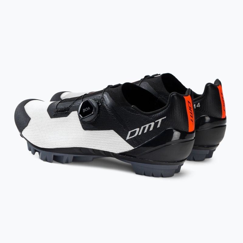 Scarpe da ciclismo MTB da uomo DMT KM4 nero/argento 3