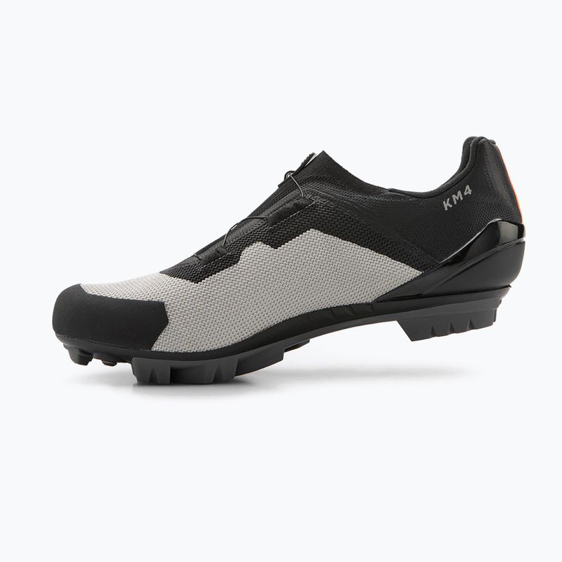 Scarpe da ciclismo MTB da uomo DMT KM4 nero/argento 11