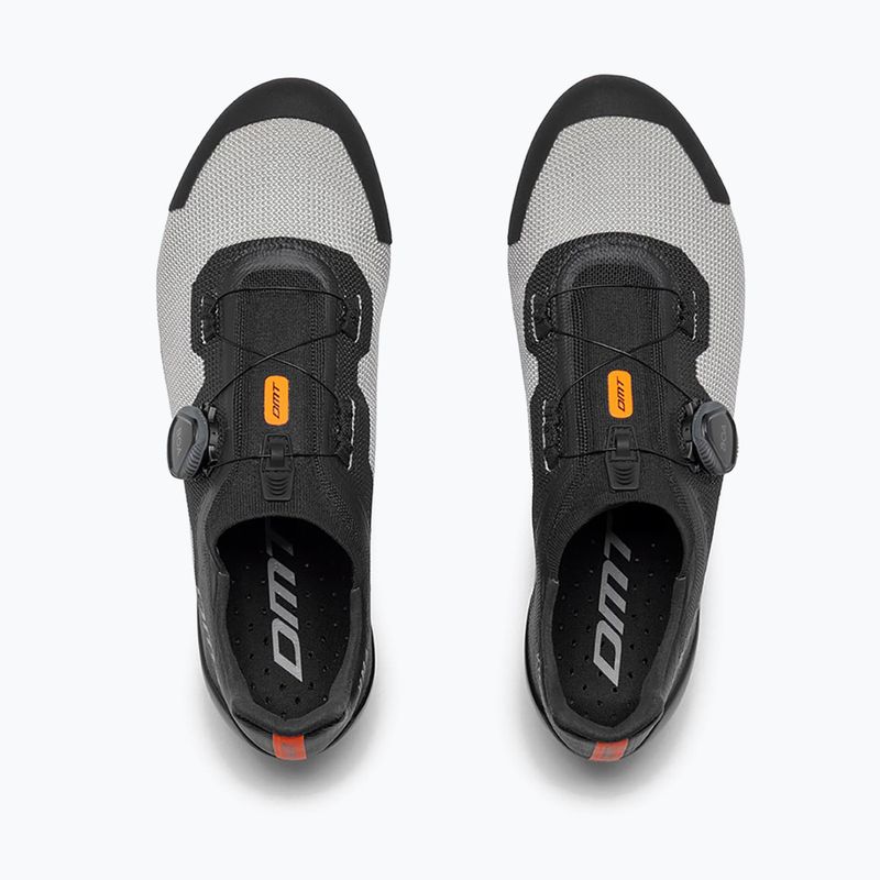Scarpe da ciclismo MTB da uomo DMT KM4 nero/argento 12