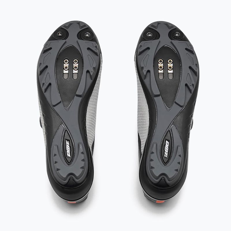 Scarpe da ciclismo MTB da uomo DMT KM4 nero/argento 13