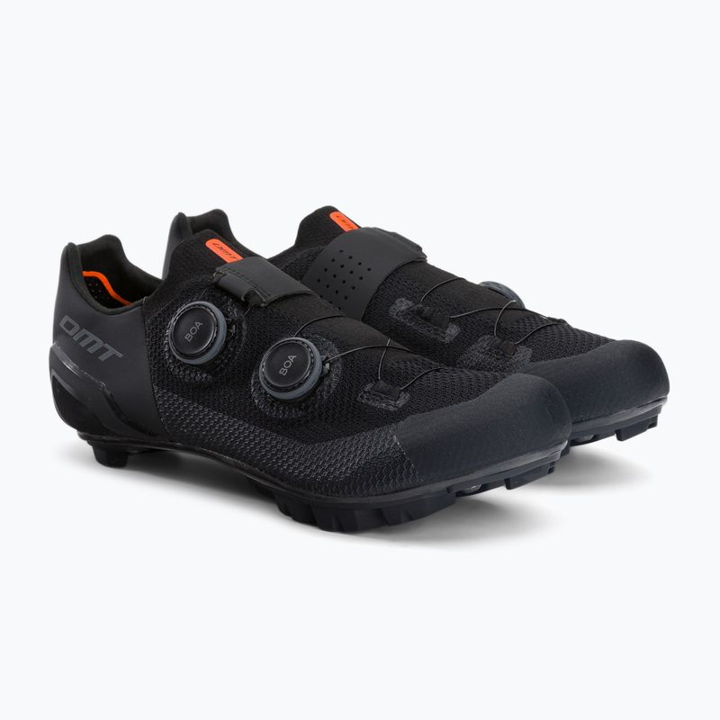 Scarpe da ciclismo MTB da uomo DMT MH10 nero/nero 4