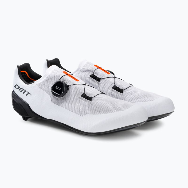 Scarpe da strada da uomo DMT KR30 bianco/nero 4