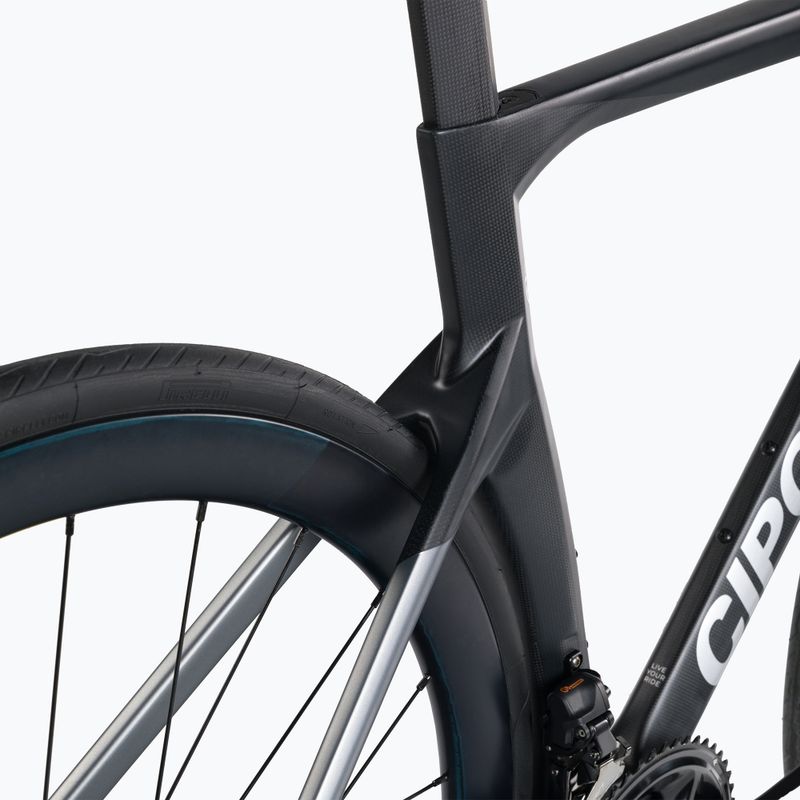 Bicicletta da corsa Cipollini NK1K DB 22-ULTEGRA 8150-AIRBEAT 400DB-ZERO2 nero/carbonio antracite opaco 10