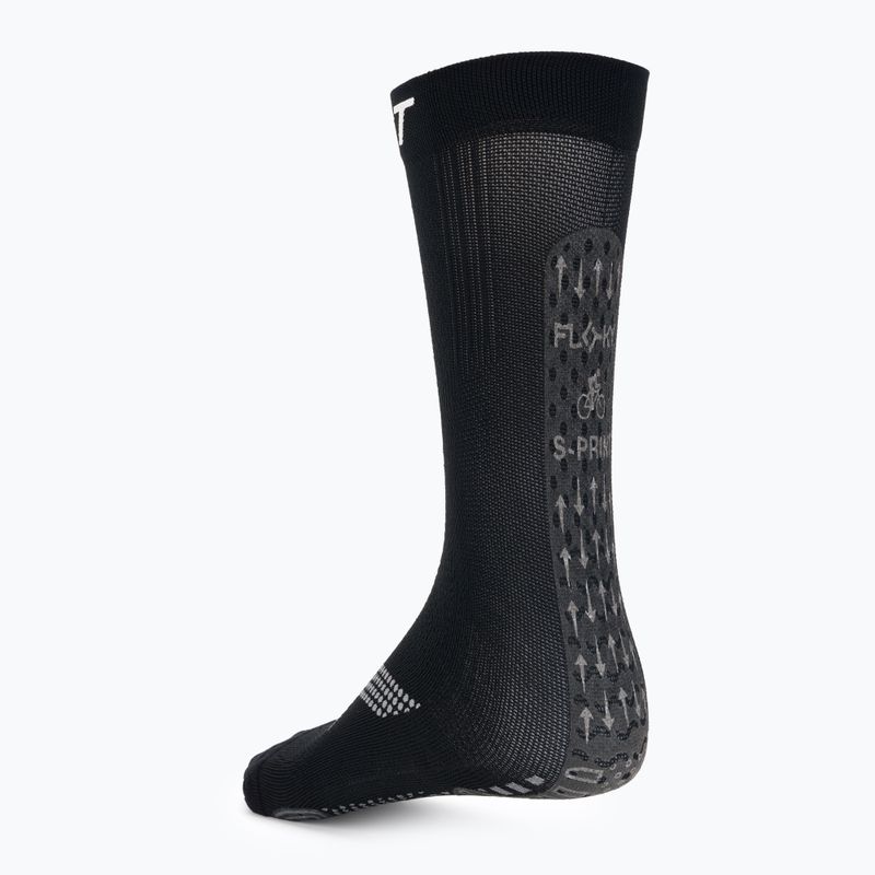 Calze da ciclismo DMT S-Sprint Biomechanic nero/bianco 2