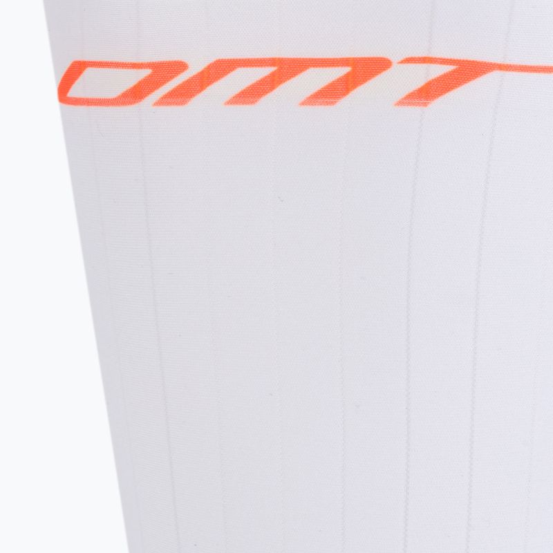 DMT Aero Race calzini da ciclismo bianco/arancio 4