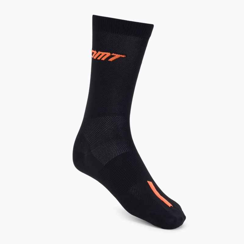 Calze da ciclismo DMT Classic Race nero/arancio