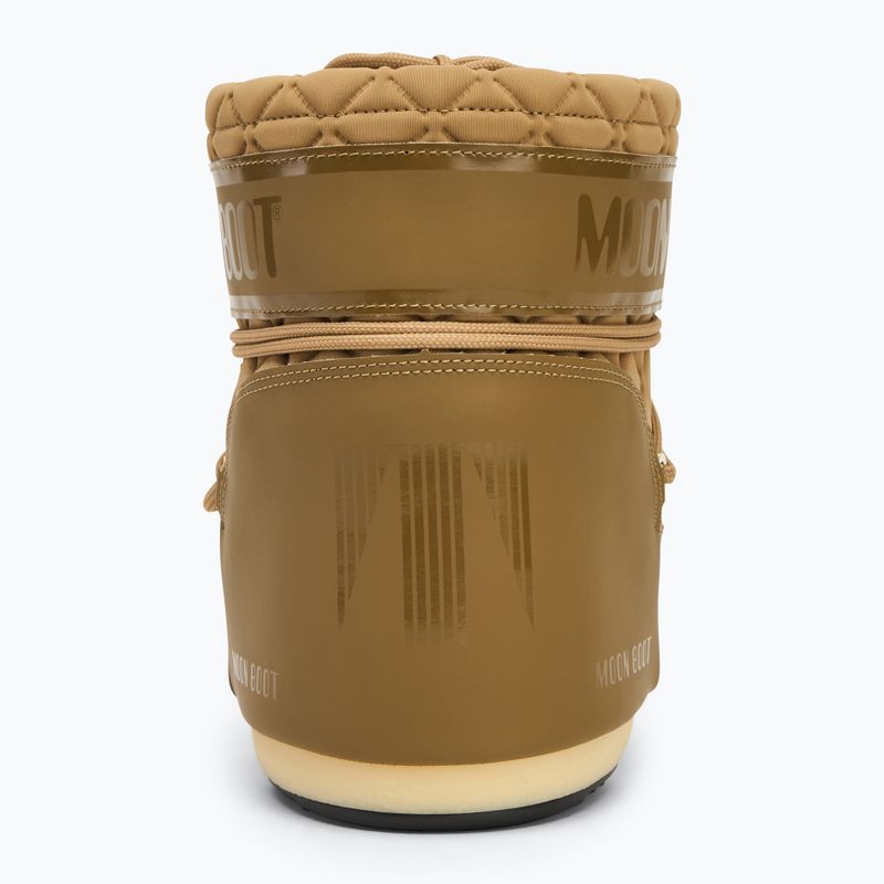 Donna Moon Boot Icon Low Quilt stivali da neve caramello 6