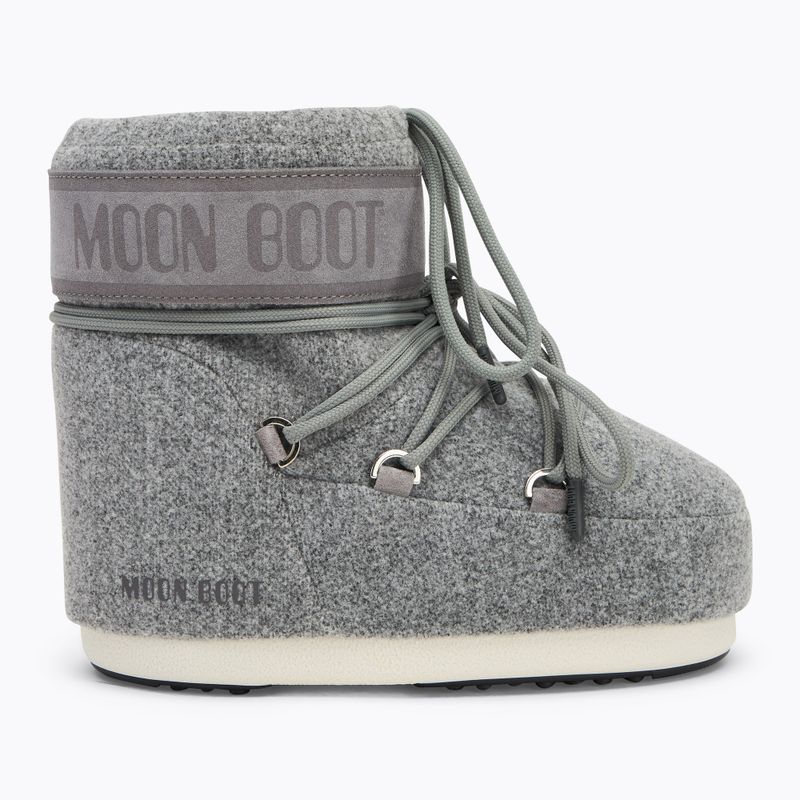 Stivali da neve da donna Moon Boot Icon Low Felt grey 2