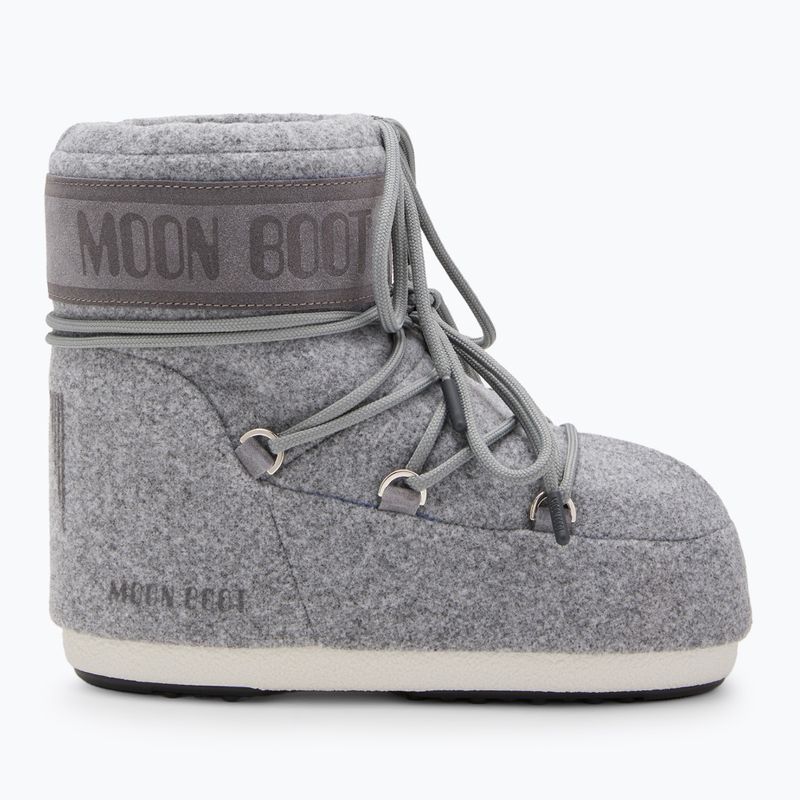 Stivali da neve da donna Moon Boot Icon Low Felt grey 8