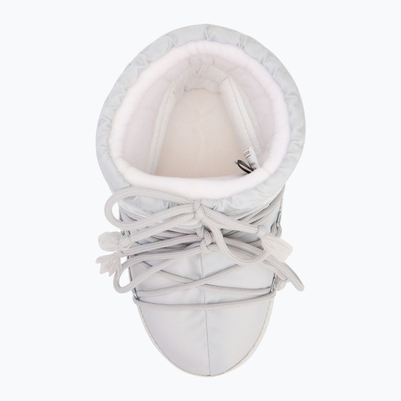 Stivali da neve donna Moon Boot Icon Low Nylon grigio ghiacciaio 5