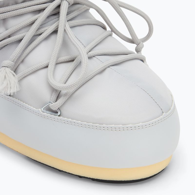 Stivali da neve donna Moon Boot Icon Low Nylon grigio ghiacciaio 7
