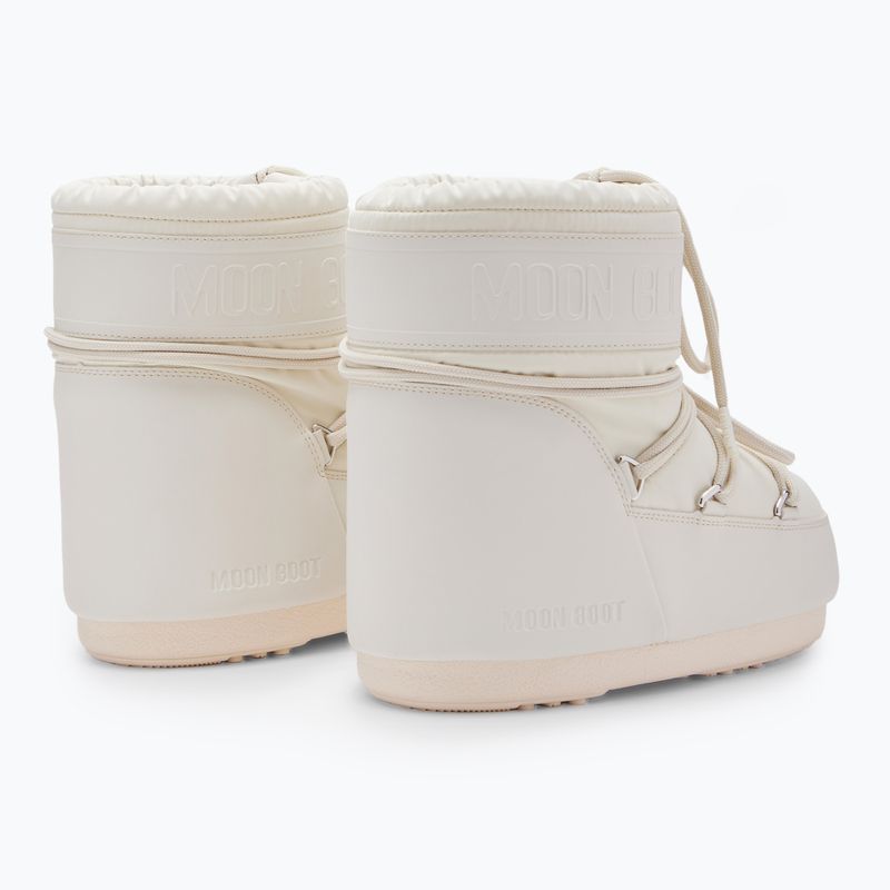 Donna Moon Boot Icon Stivali da neve bassi in gomma crema 10