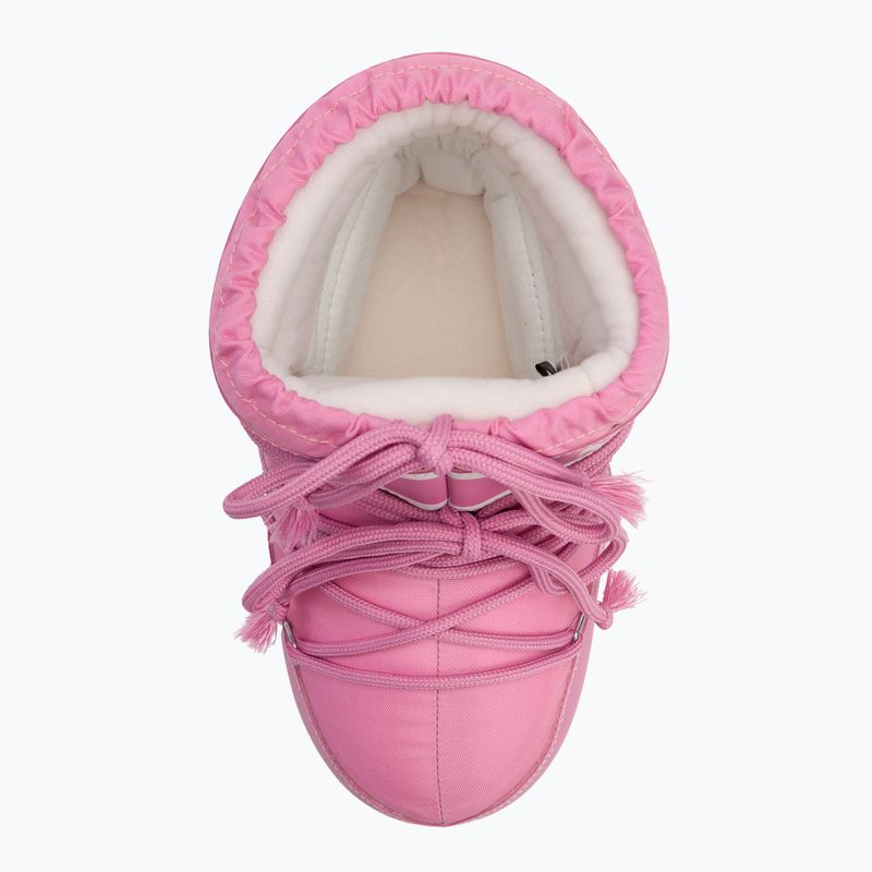 Donna Moon Boot Icon Low Nylon stivali da neve rosa 5