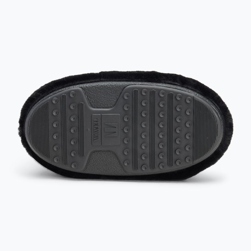 Moon Boot Icon Stivali da neve con perline di pelliccia sintetica nero 4