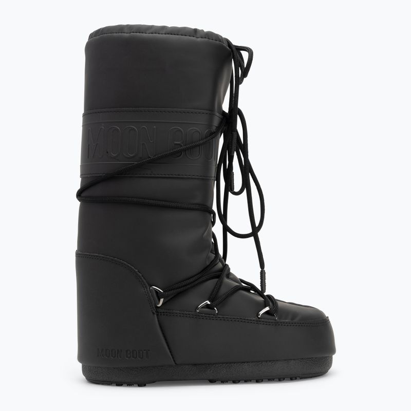 Moon Boot Icon Stivali da neve in gomma nero 2
