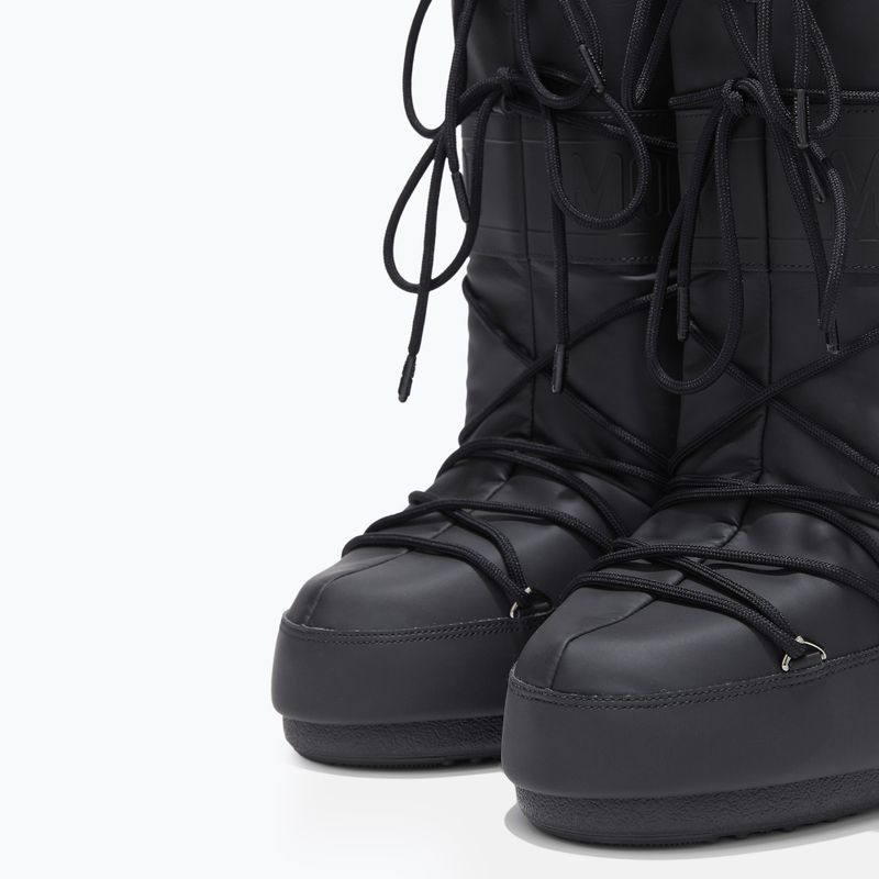 Moon Boot Icon Stivali da neve in gomma nero 3