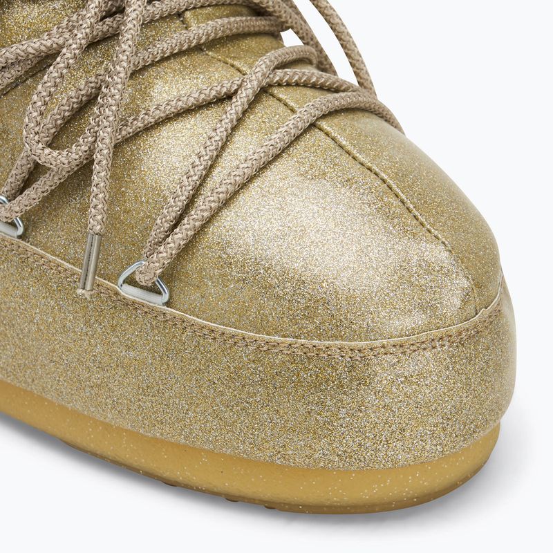 Donna Moon Boot Icon Low Glitter oro stivali da neve 7